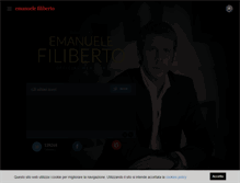 Tablet Screenshot of emanuelefiliberto.eu
